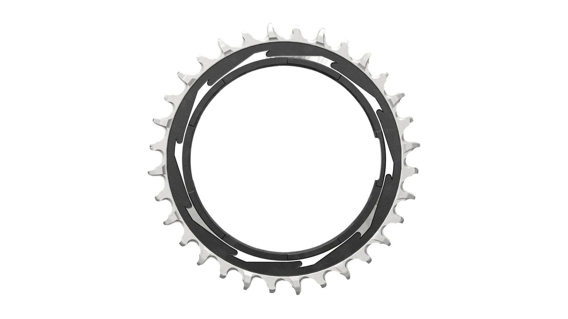 SRAM Eagle T-Type Powermeter Kettenblatt 32Z 12-fach 3mm Offset schwarz/silber