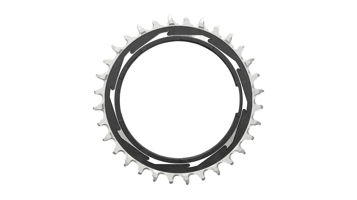 SRAM Eagle T-Type Powermeter Kettenblatt 32Z 12-fach 3mm Offset schwarz/silber