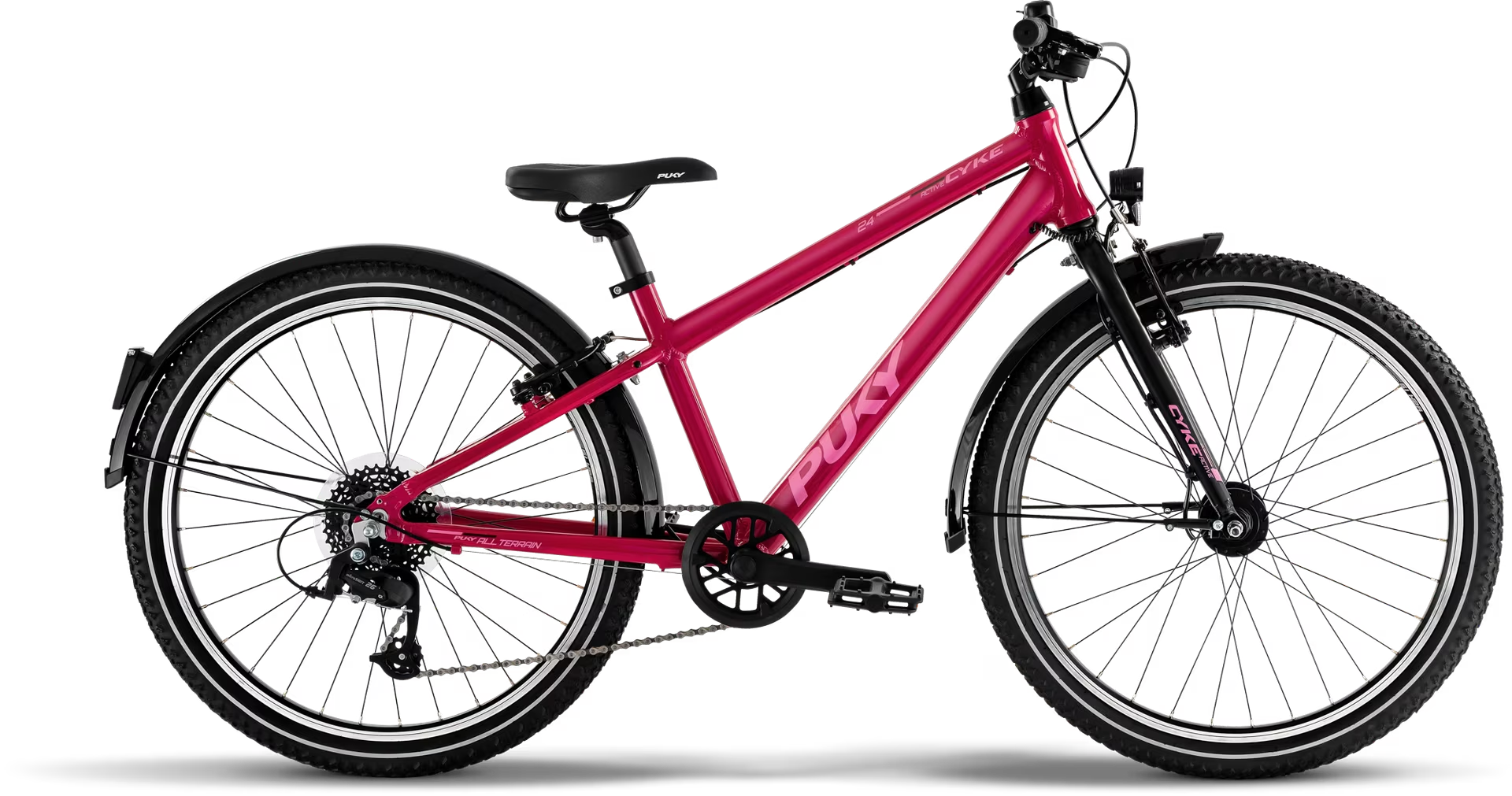 puky fahrrad 20 zoll cyke Puky CYKE 24-8 ACTIVE (2026) | 24 Zoll Kinderfahrrad | berry/black