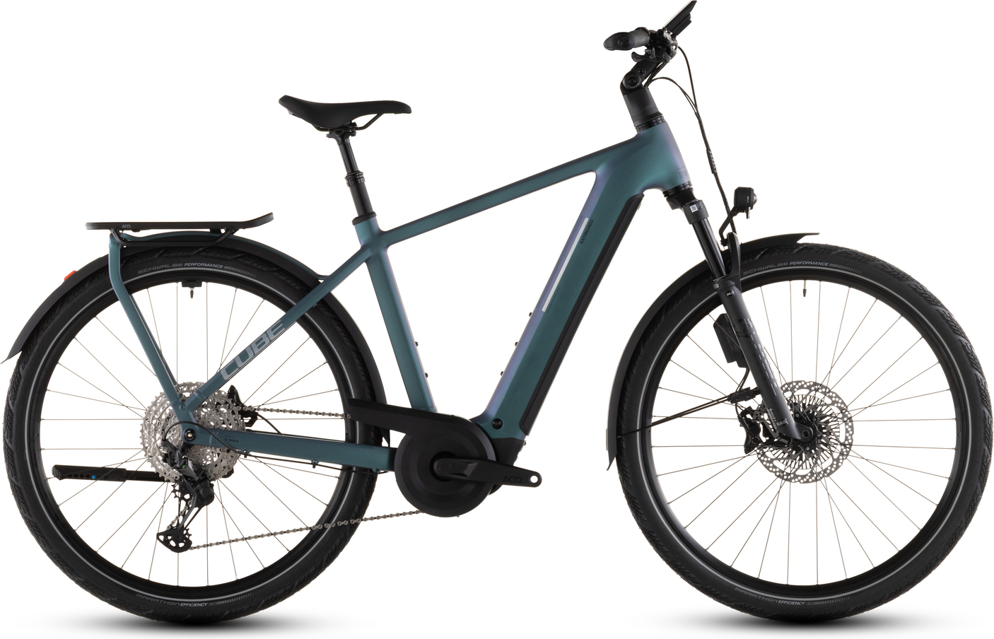 Cube Kathmandu Hybrid EXC 800 smaragdgrey´n´prism (2026)