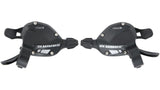 SRAM X5 Schalthebel Set 2x10-fach schwarz