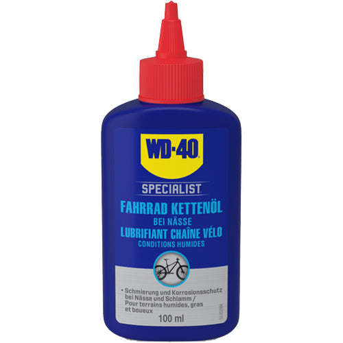 fahrradschloss klemmt wd40 WD-40 Specialist Bike Kettenschmiermittel für Nasse Bedingungen 100ml