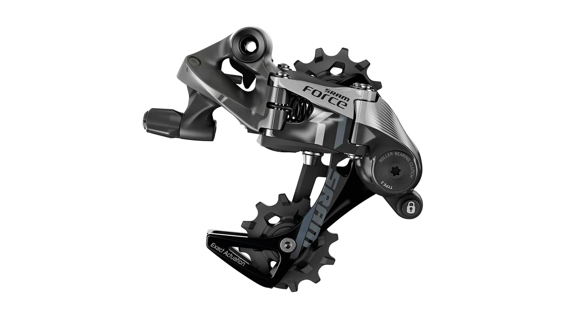 SRAM Force1 Type 3.0 Schaltwerk 11-fach mittellanger Käfig