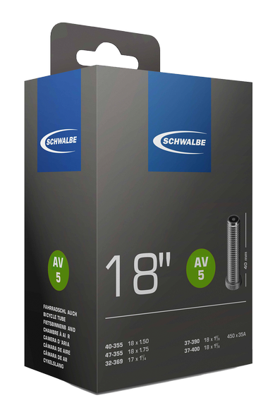 Schwalbe Nr. 5 Schlauch 18" 32/47-355/400
