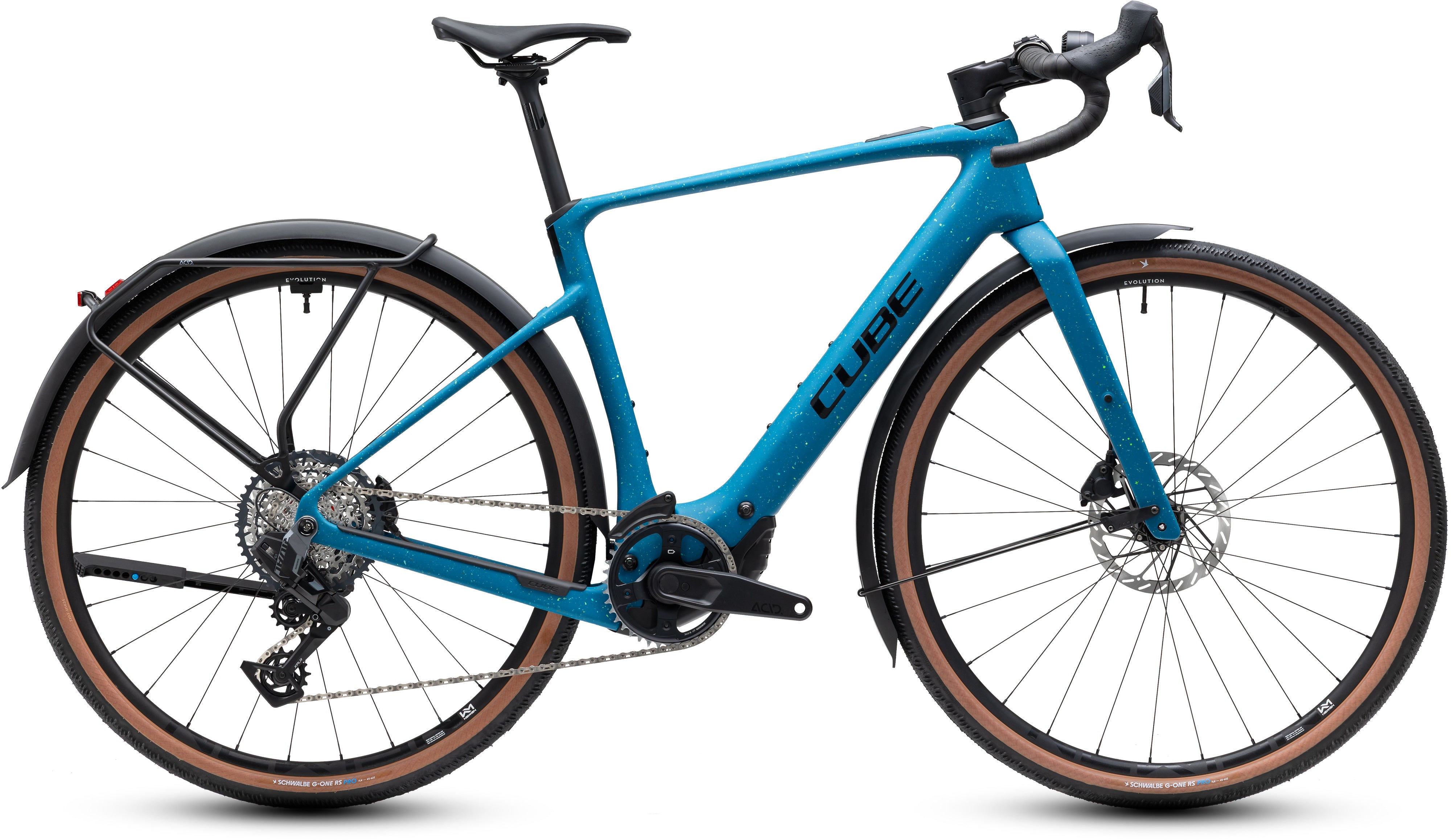 Cube Nuroad Hybrid C:62 EXC 400X FE  tropicalteal´n´black (2027)