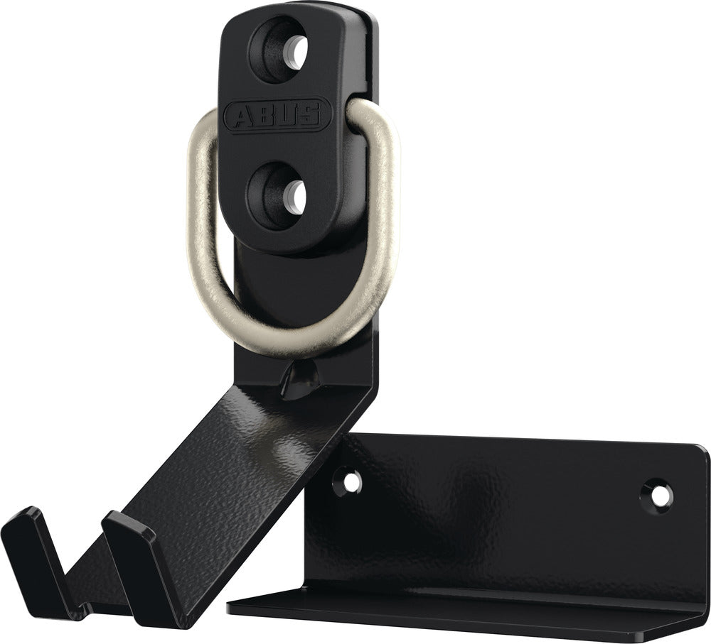 bodenanker fahrradständer ABUS WBA65 B/SB Wand/Bodenanker mit Fahrradhalter schwarz