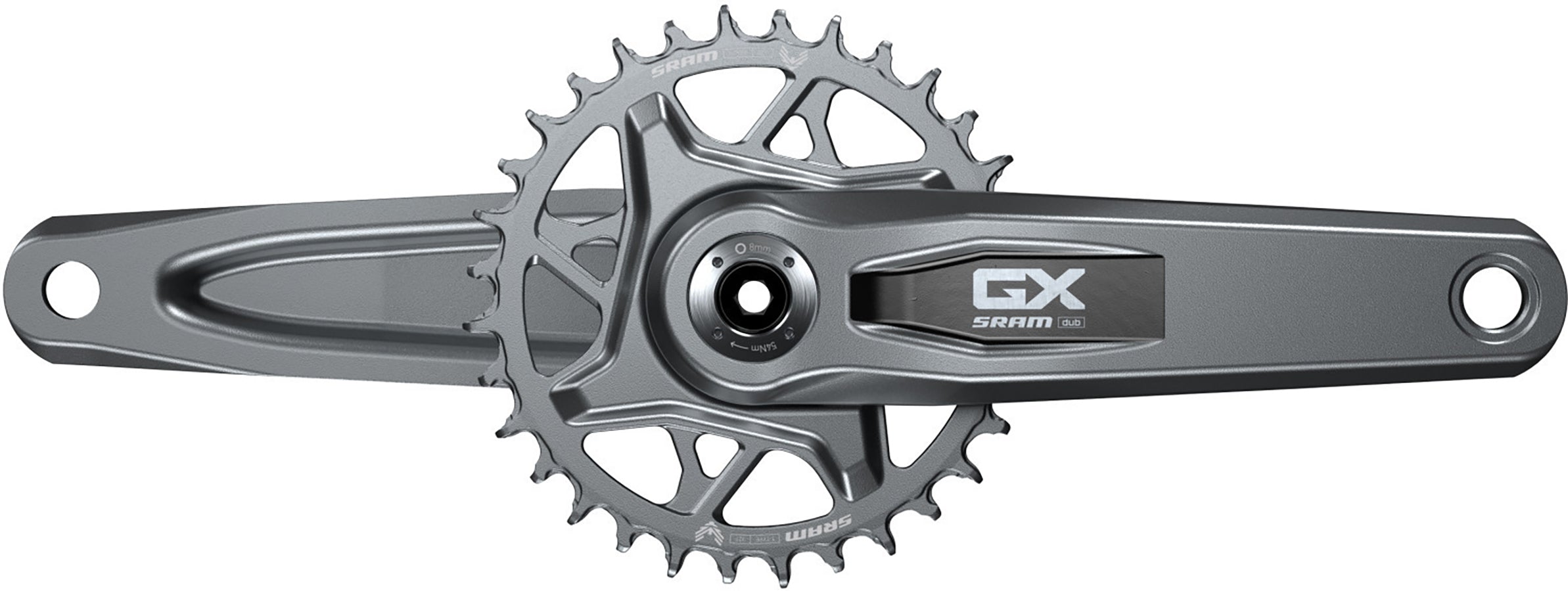 SRAM GX Eagle Kurbelgarnitur 12-fach 32Z DM T-Type grau