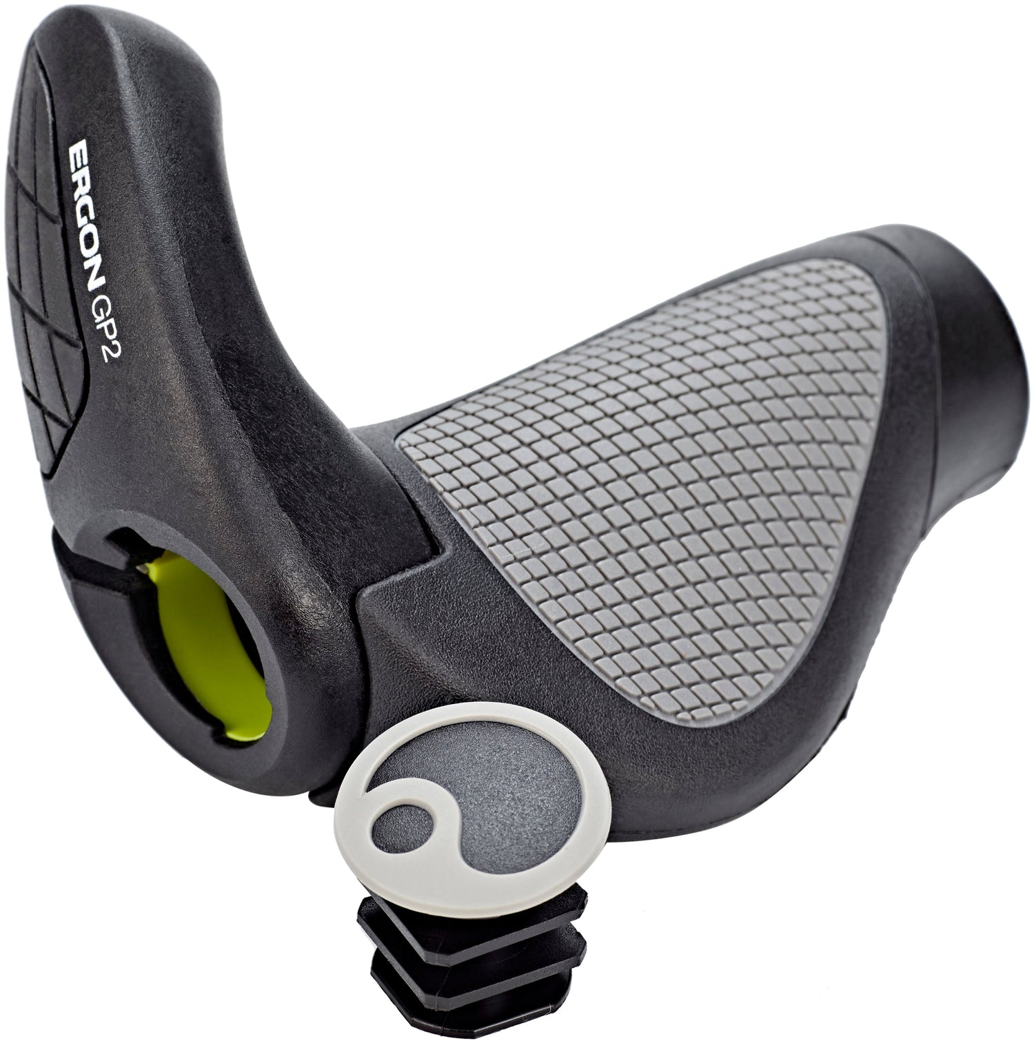 fahrradgriffe ergon gp2 Ergon GP2 Griffe Gripshift schwarz/grau