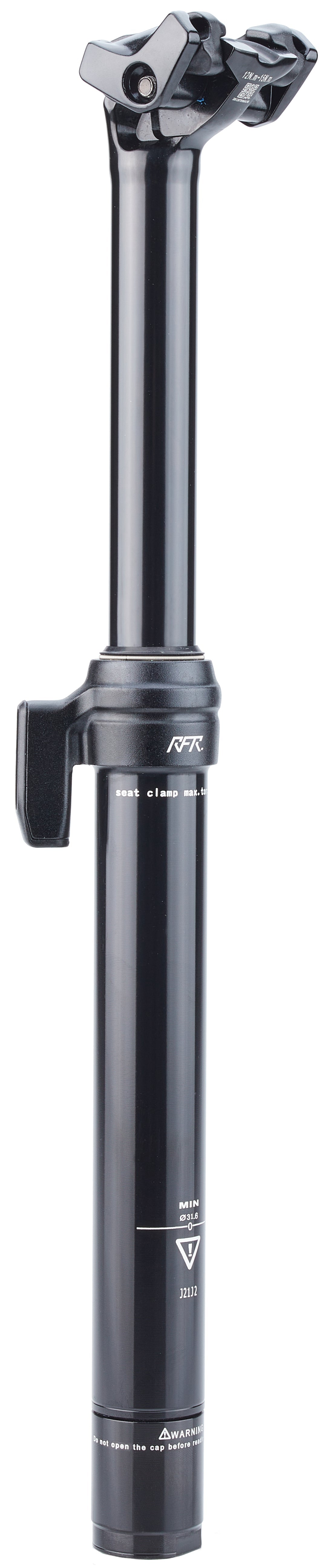 cube versenkbare sattelstütze Cube RFR Pro Outside Sattelstütze 120mm Ø31,6mm schwarz