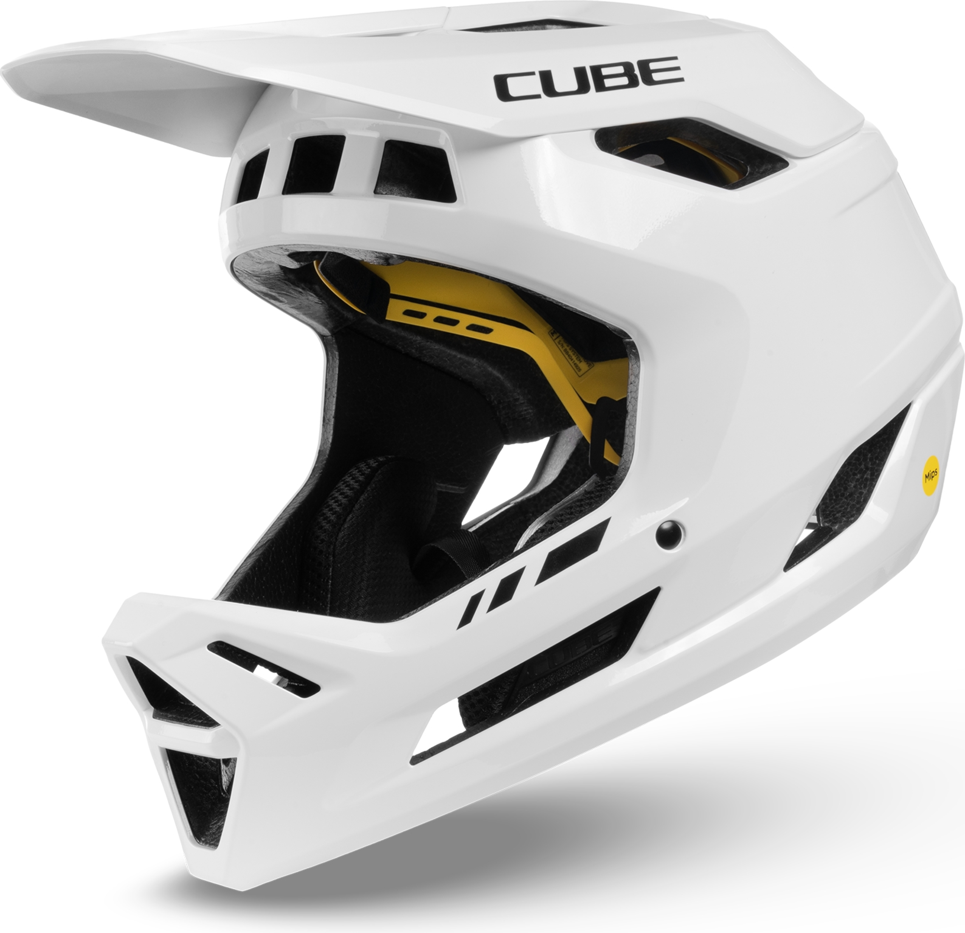 Cube Helm DESCENDER X Actionteam white