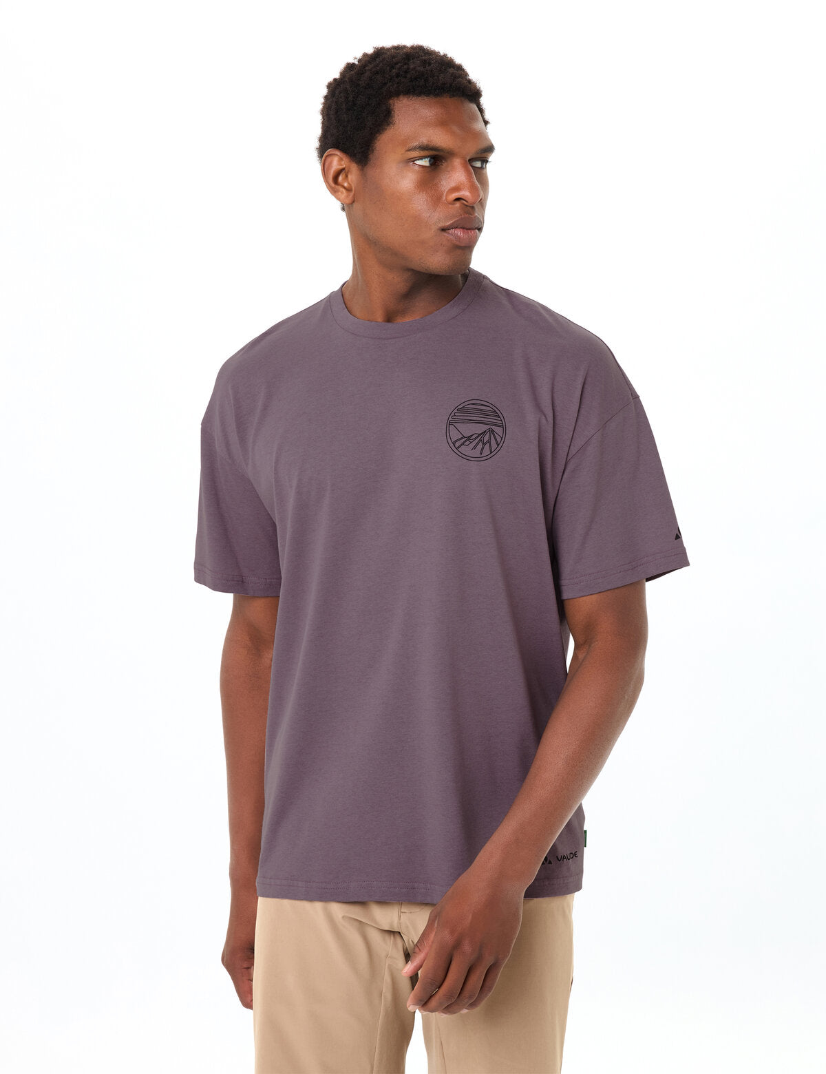 VAUDE Men's Cyclist Casual Shirt purple ash