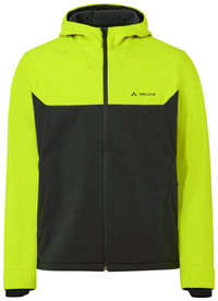VAUDE Men's Qimsa Hooded Softshell Jacket II neon yellow
