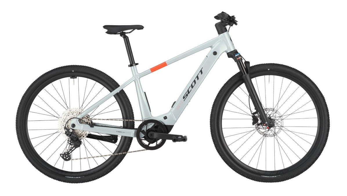 fahrrad scott e bike Scott Passage 20 (2025) | City E-Bike | flake grey