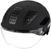 fahrradhelm abus visier Abus Hyban 2.0 Ace Fahrradhelm mit Visier | schwarz
