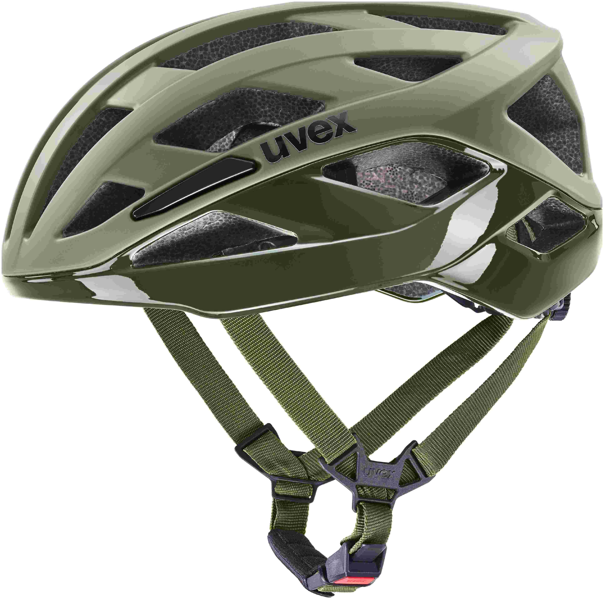 uvex fahrradhelm active uvex I-Volute Rennrad-Helm | Dark Olive Matt