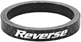 Reverse Spacer 5mm Carbon 1 1/8" schwarz