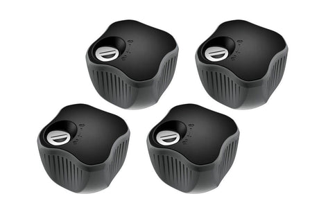 Thule 527 Knebelmutter mit Schloss 4 Stück