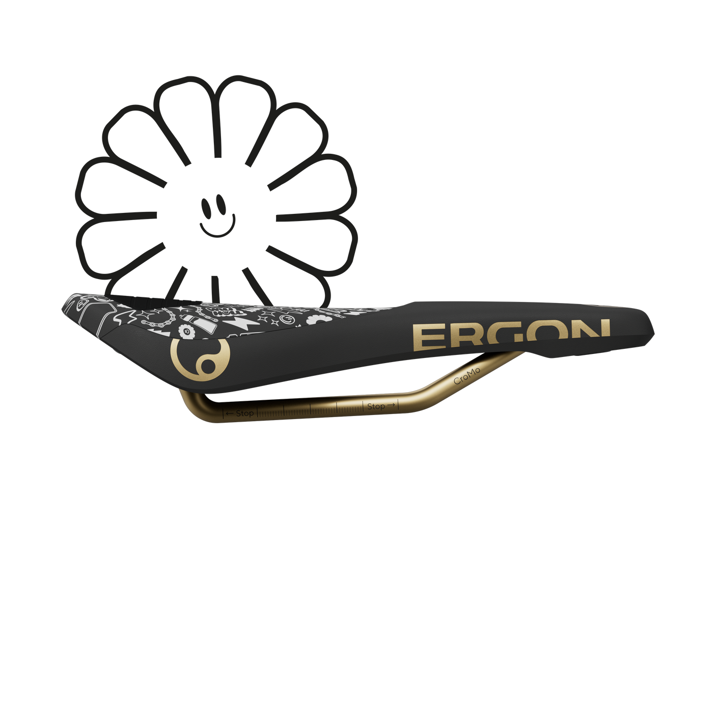 Ergon SM Downhill Comp Vali Höll Edition  Black