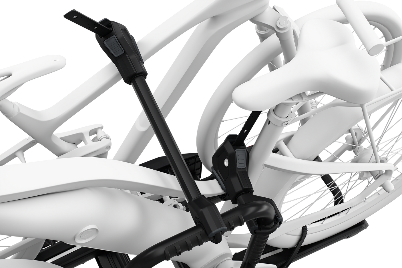 Thule Easy Fold 3 Kupplungsträger für 2 Fahrräder schwarz