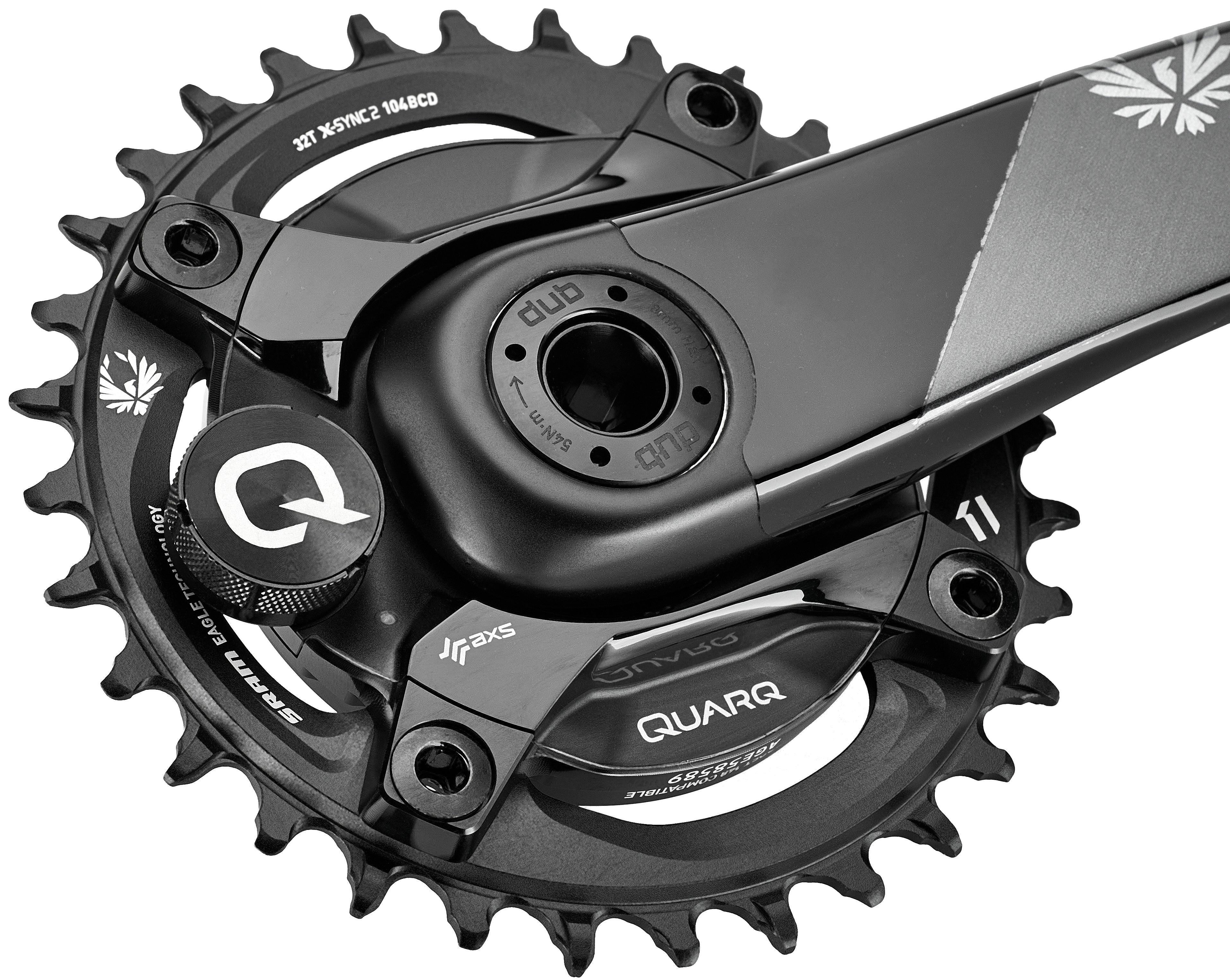SRAM Quarq XX1 Eagle Powermeter Kurbelgarnitur 12-fach 32Z DUB Boost