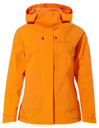 VAUDE Comyou Rain Jacket orange | Damen Regenjacke | schwarz – aktuelle Variante