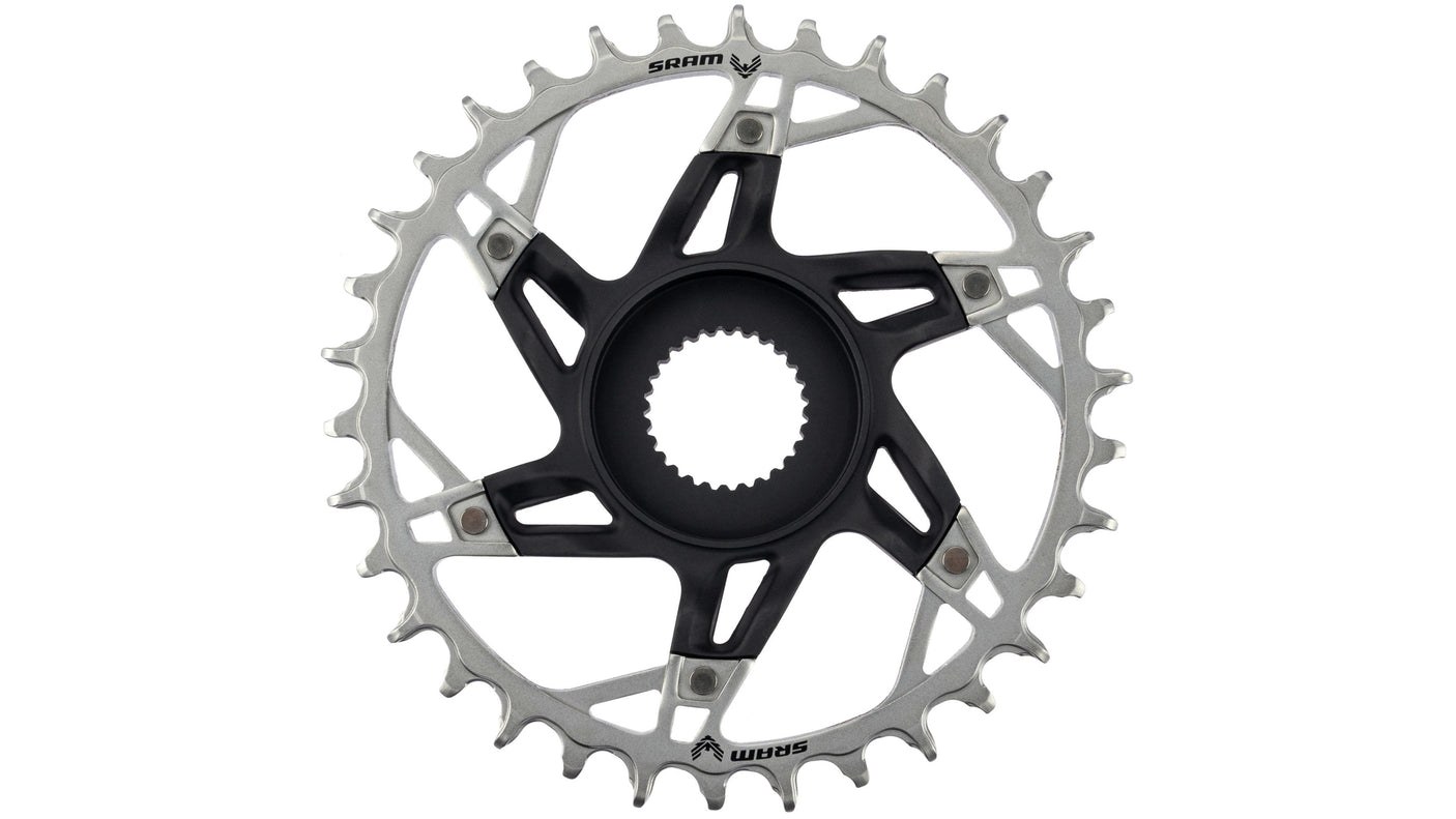 SRAM Eagle T-Type Kettenblatt 34Z 12-fach DM für Bosch silber