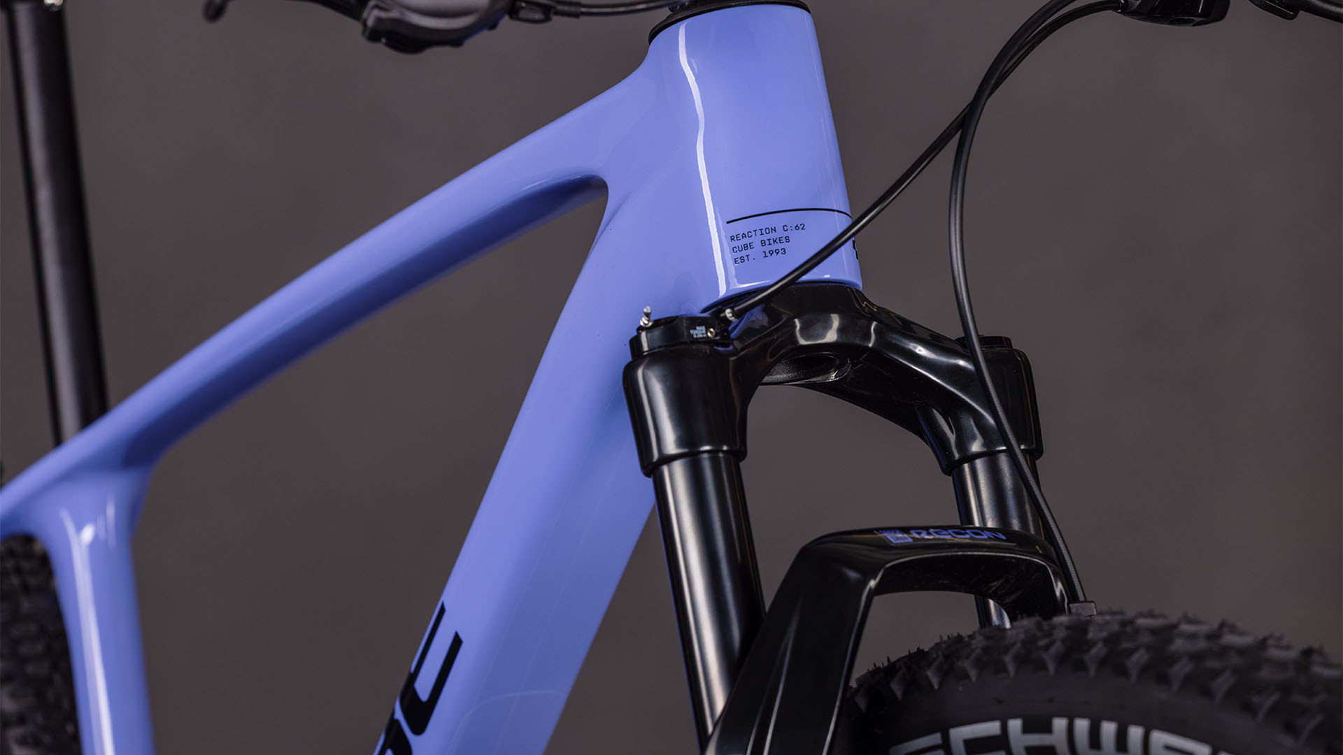 Cube Reaction C:62 ONE (2026) | 27,5/29 Zoll MTB Hardtail |  lucidlilac´n´black