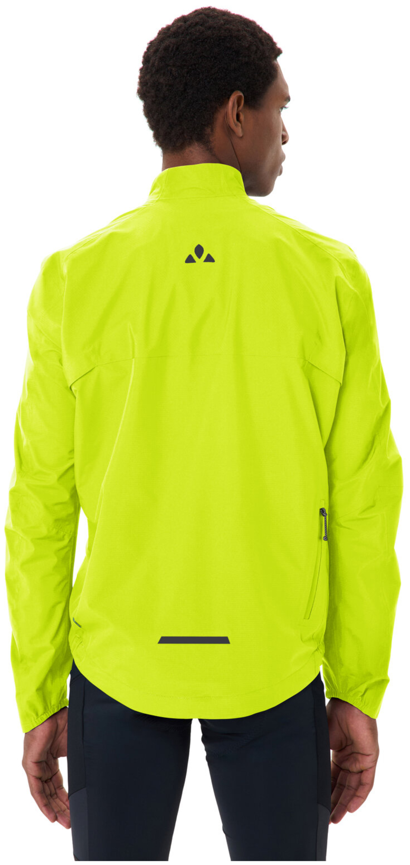 VAUDE Men's Kuro Pro Rain Jacket neon yellow