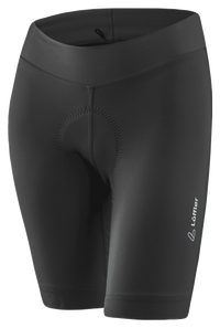 Löffler Bike Tights Basic | Damen Hose kurz | Black – aktuelle Variante