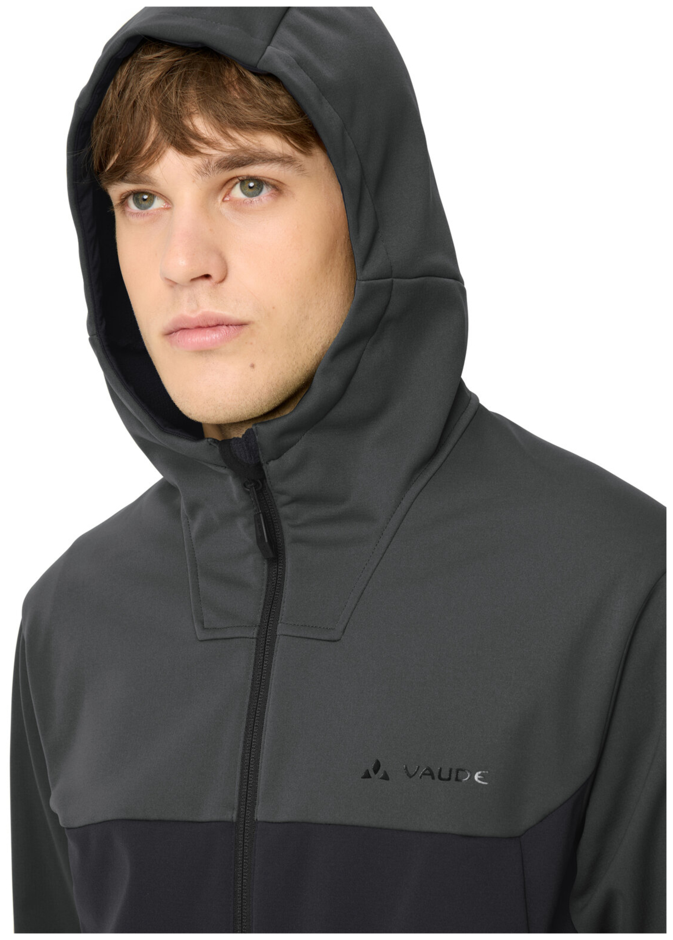 VAUDE Men's Qimsa Hooded Softshell Jacket II graphite