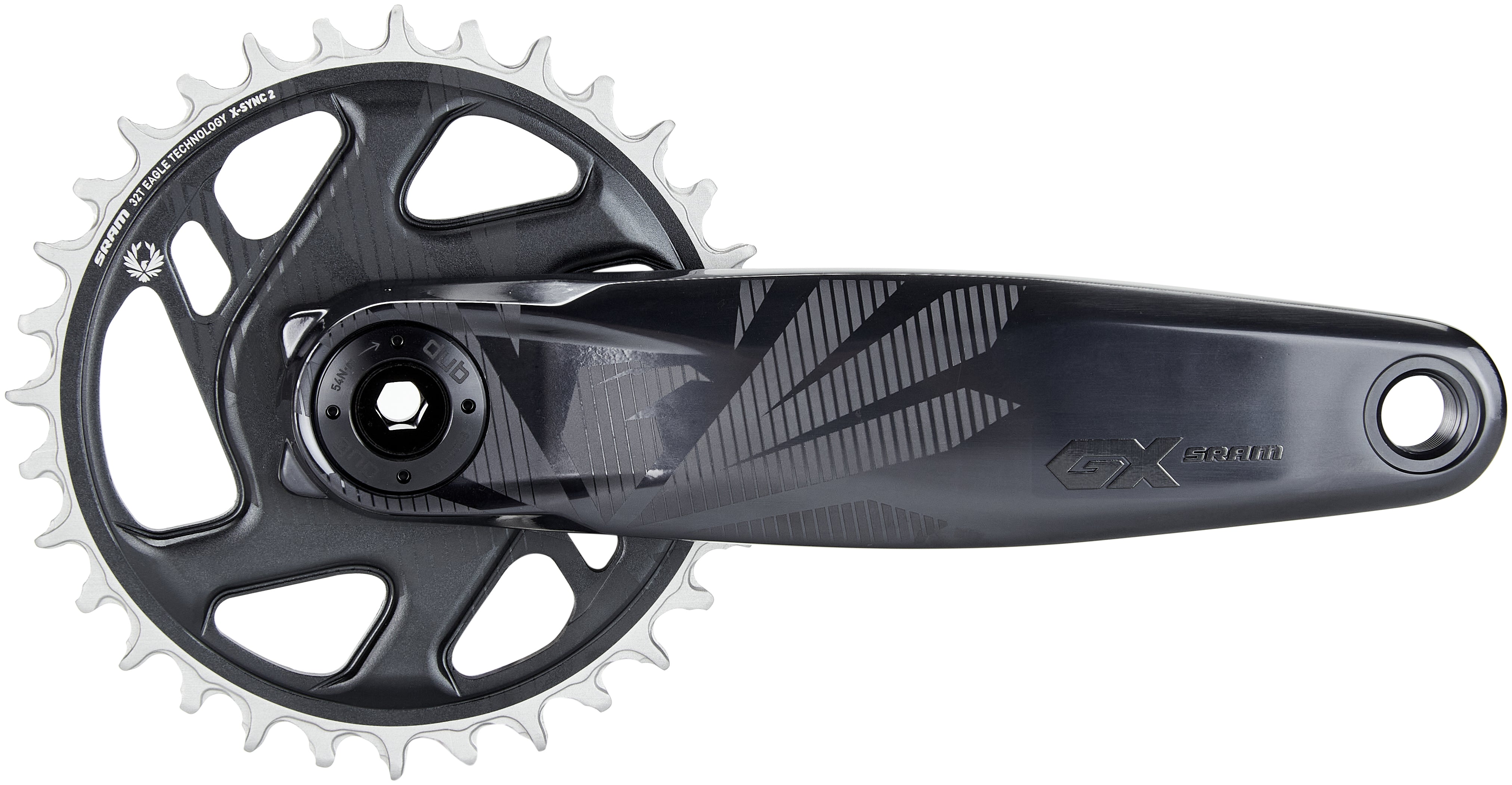 SRAM GX Eagle DUB Kurbelgarnitur 12-fach schwarz