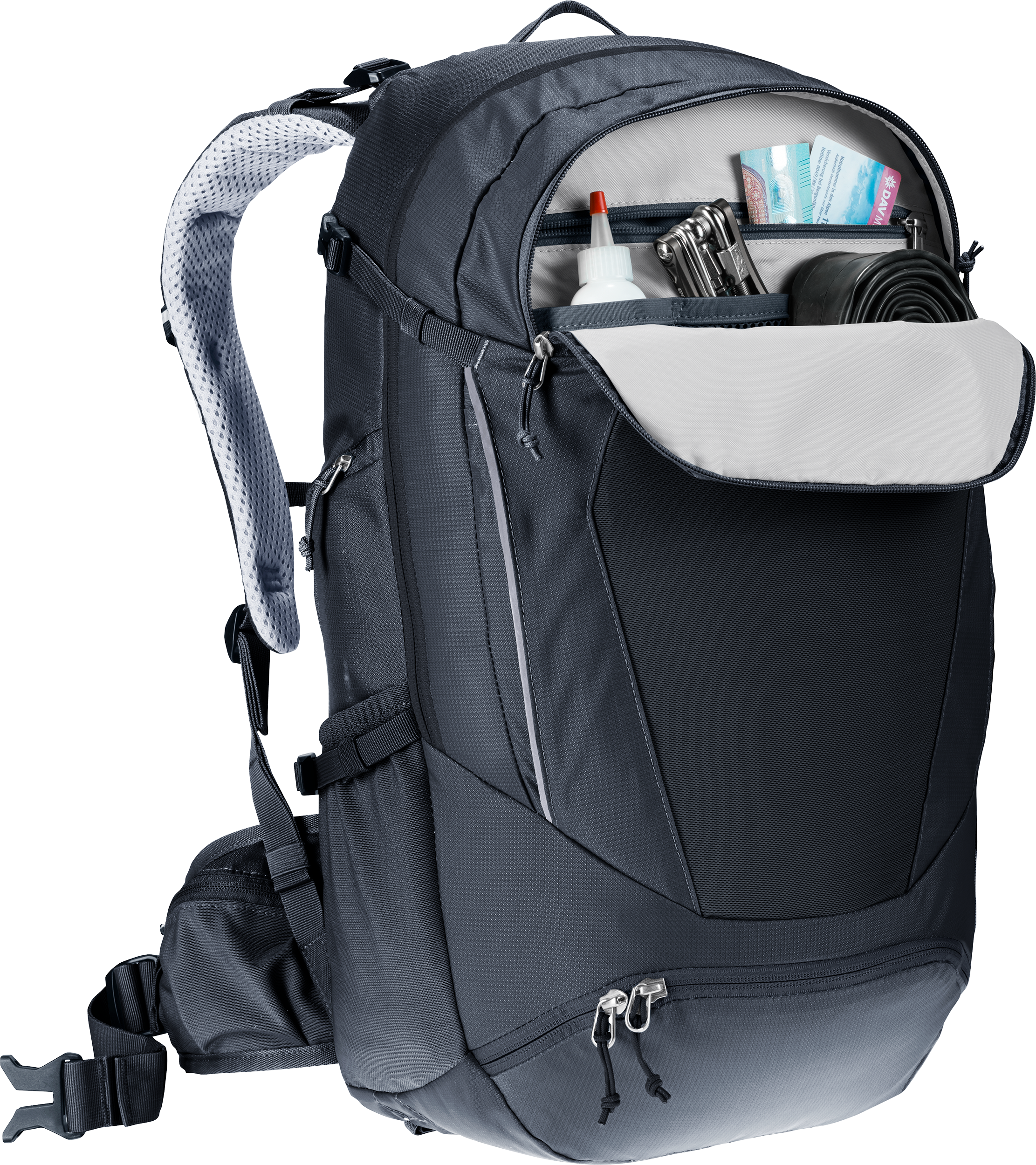 deuter Trans Alpine 30 Fahrradrucksack black