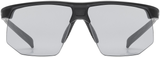 uvex Aerios V Radbrille Black Matt / Smoke