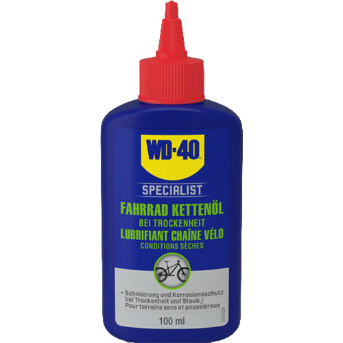 pedale fetten wd40 WD-40 Specialist Bike Kettenschmiermittel für Trockene Bedingungen 100