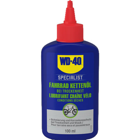 WD-40 Specialist Bike Kettenschmiermittel für Nasse Bedingungen 100ml