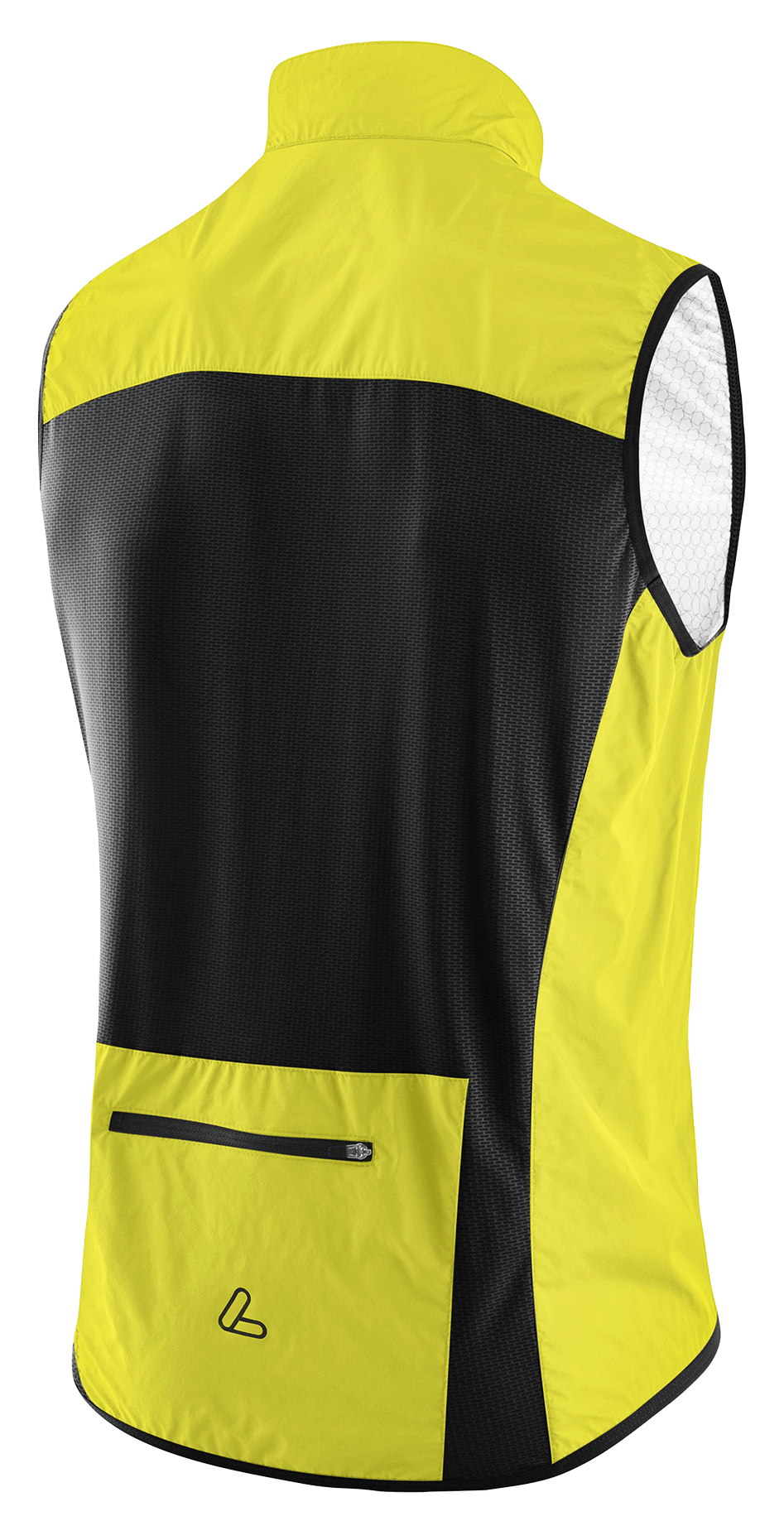 Löffler M Bike Vest Cf Wpm Pocket Lemon