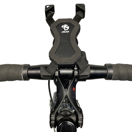 NC-17 Connect 3D Universal Smartphonehalter, Lenkermontage Center Mount (mittig zum Vorbau am Lenker) schwarz