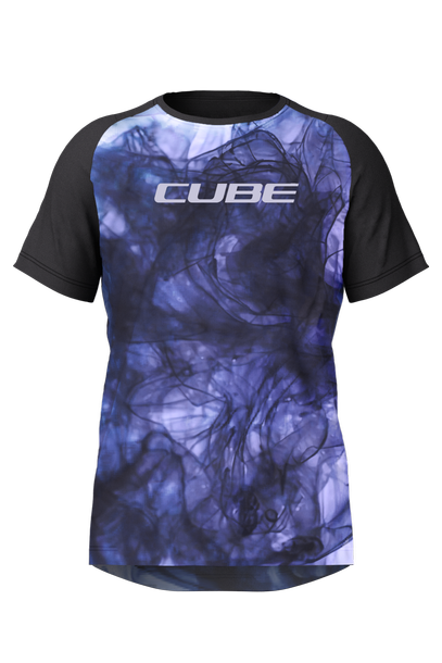 Cube MTB Trikot ARTLINE kurzarm blue´n´black