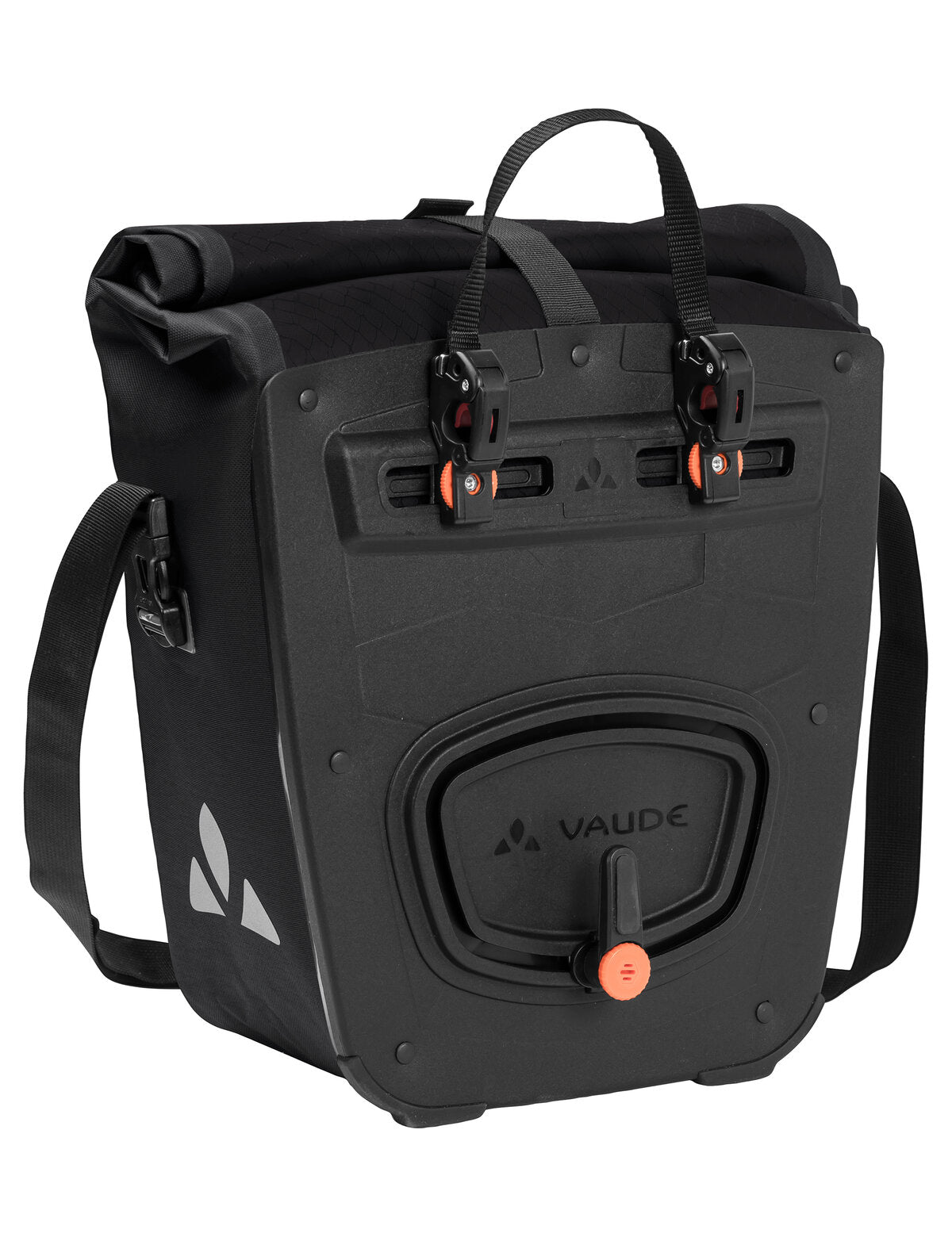 vaude front fahrradtasche VAUDE Aqua Front schwarz Gepäckträgertasche | black