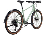 Kona 36e Dew DL Green w/Shimano Cues & Tektro Gloss Jade w/Storm Blue Decals (2025)