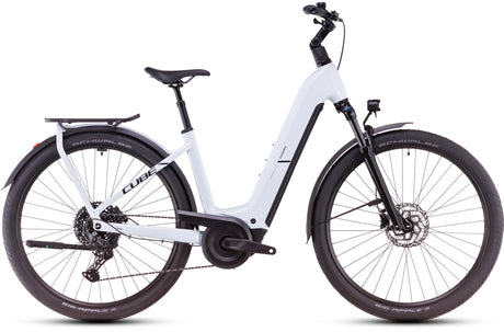 Cube Kathmandu Hybrid ONE 800 Easy Entry polarwhite´n´black (2025)