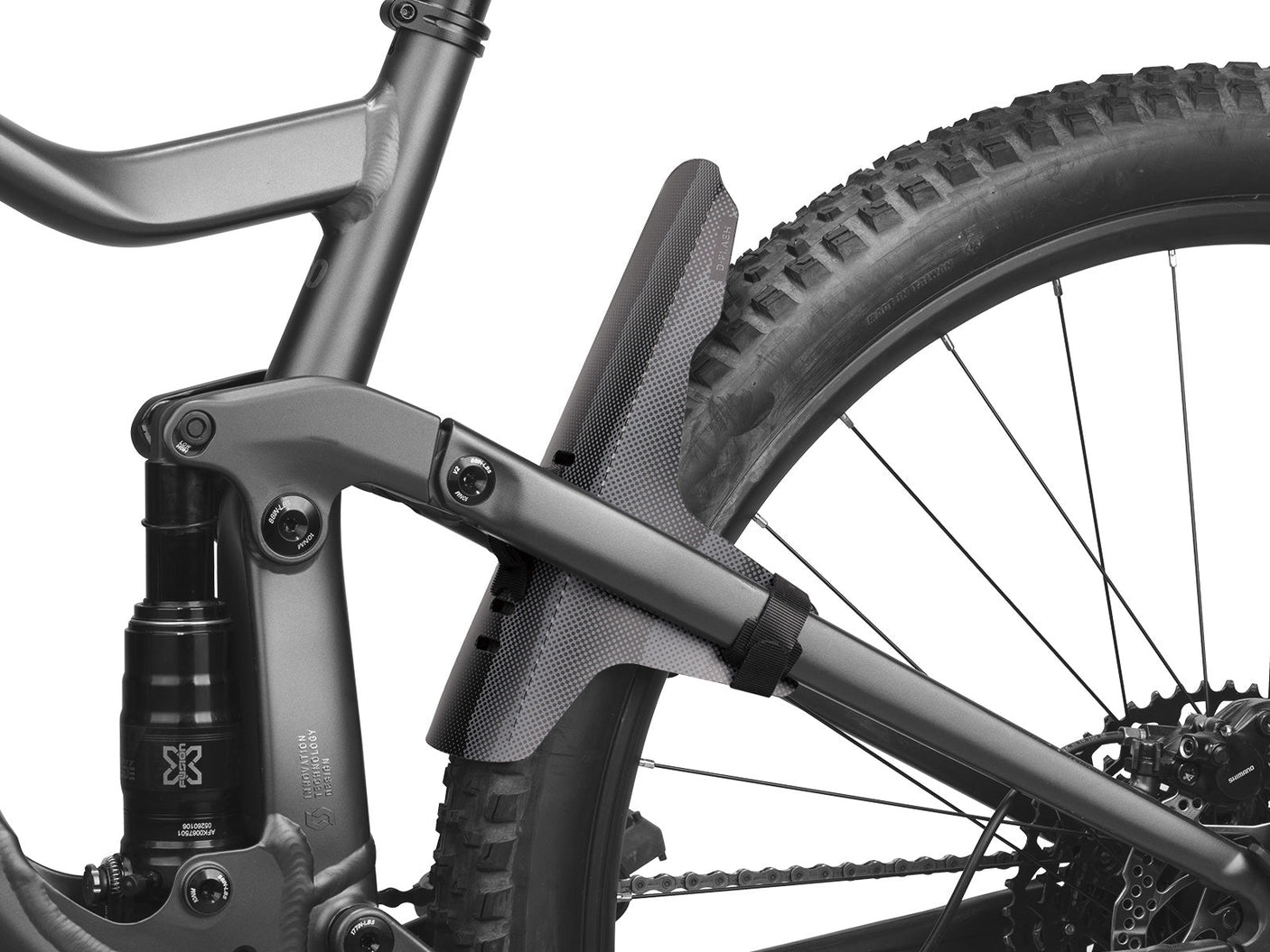 mtb gabel schutzblech Topeak D-Flash Express FS Gabel/Sitzstreben-Schutzblech