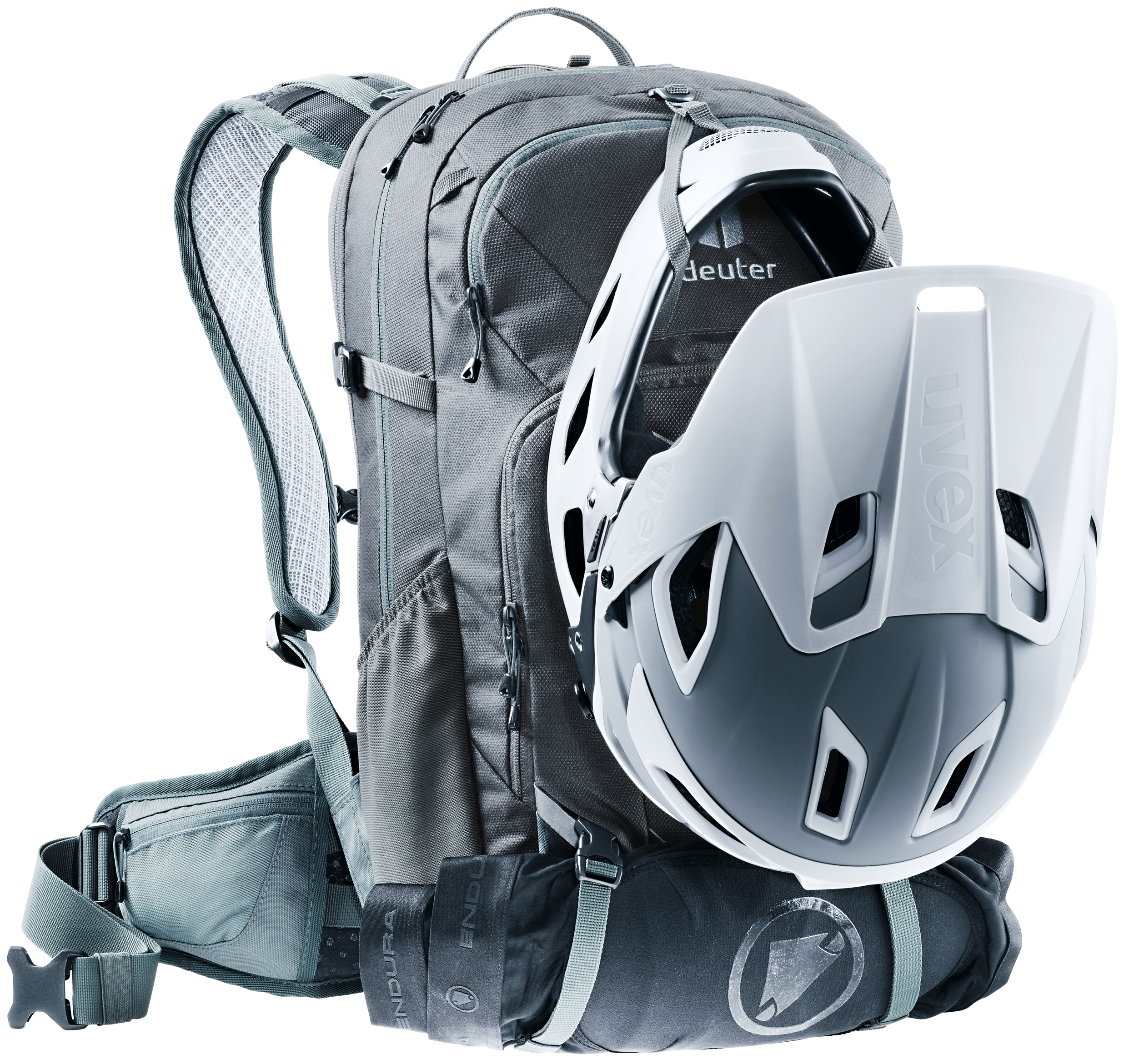 deuter Attack 20 Fahrradrucksack grau