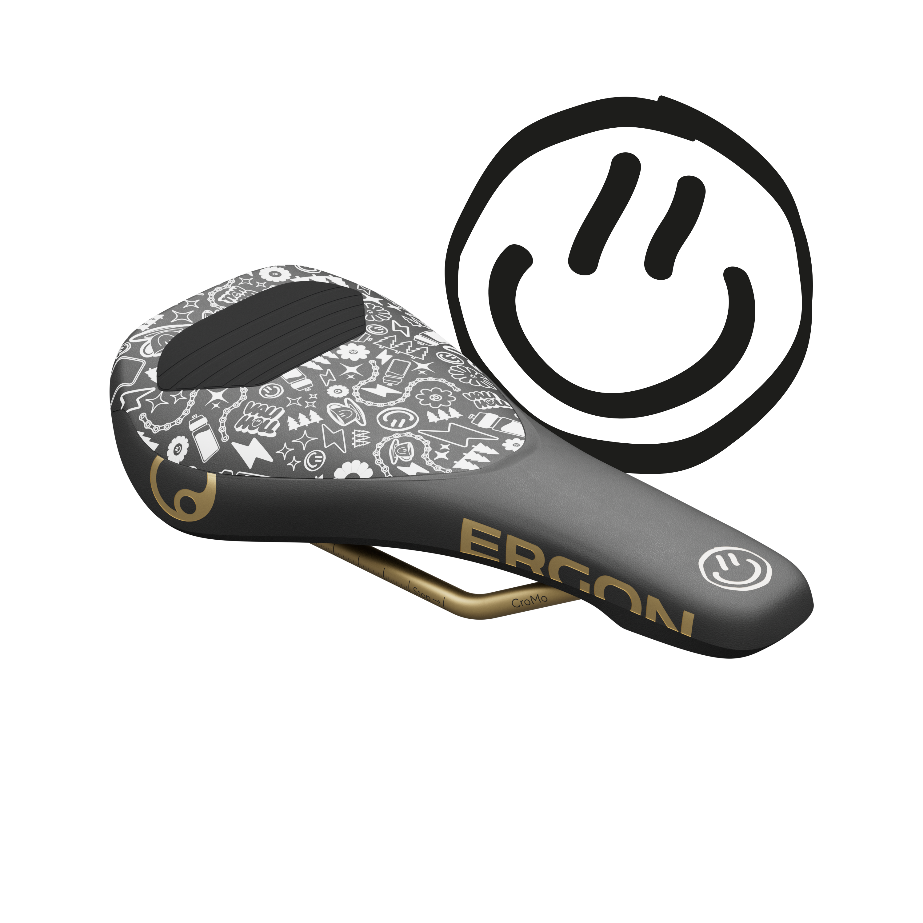 Ergon SM Downhill Comp Vali Höll Edition  Black