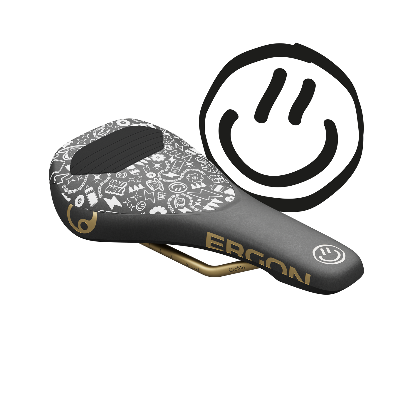 Ergon SM Downhill Comp Vali Höll Edition  Black