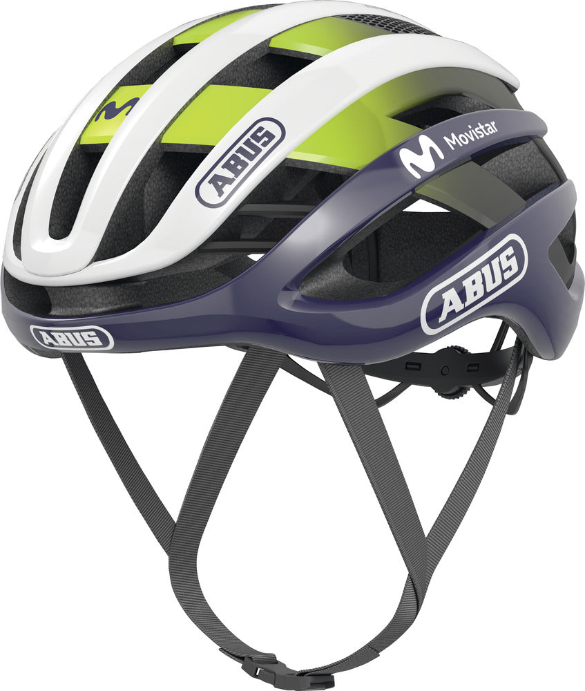 abus airbreaker fahrradhelm Abus Airbreaker Road Rennradhelm | Movistar Team 24