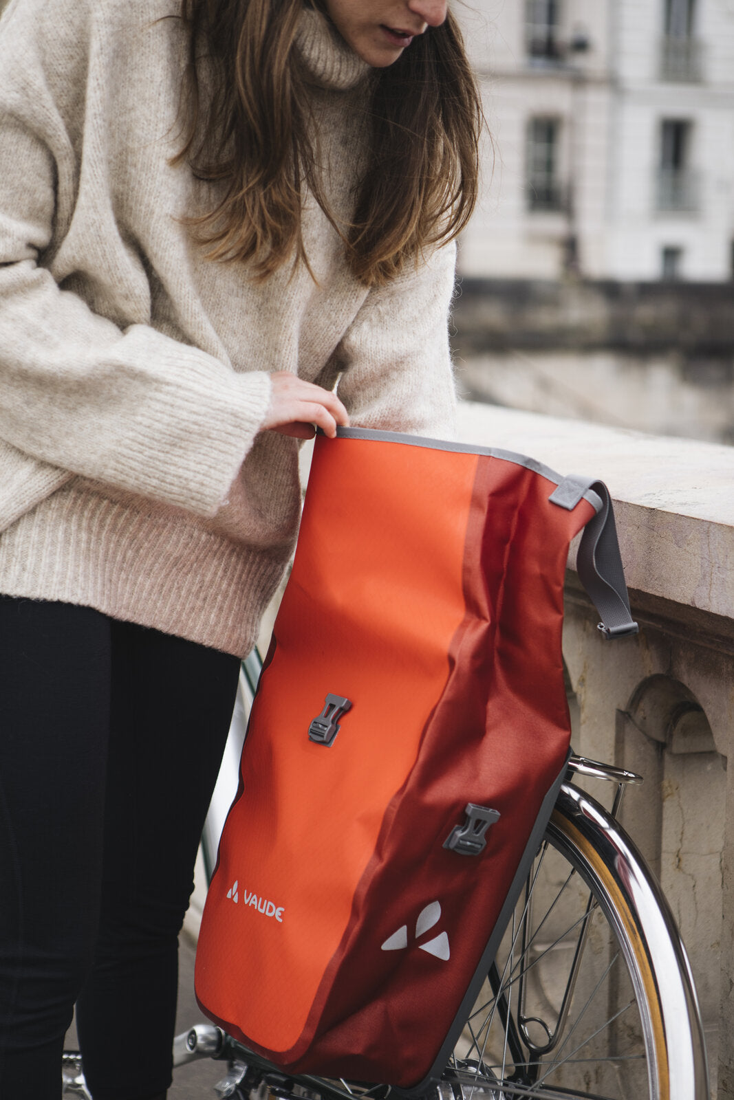 vaude fahrradtasche aqua back rot VAUDE Aqua Back Gepäckträgertasche rot