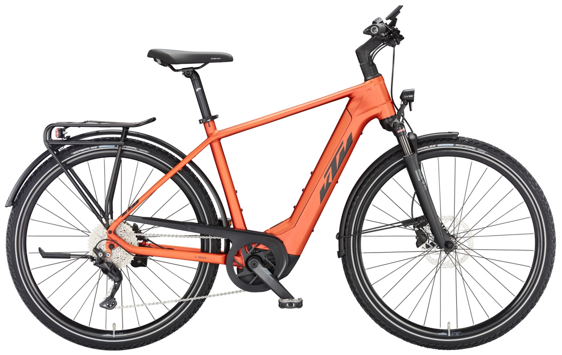 KTM MACINA SPORT 510 | Trekking E-Bike | burnt orange matt