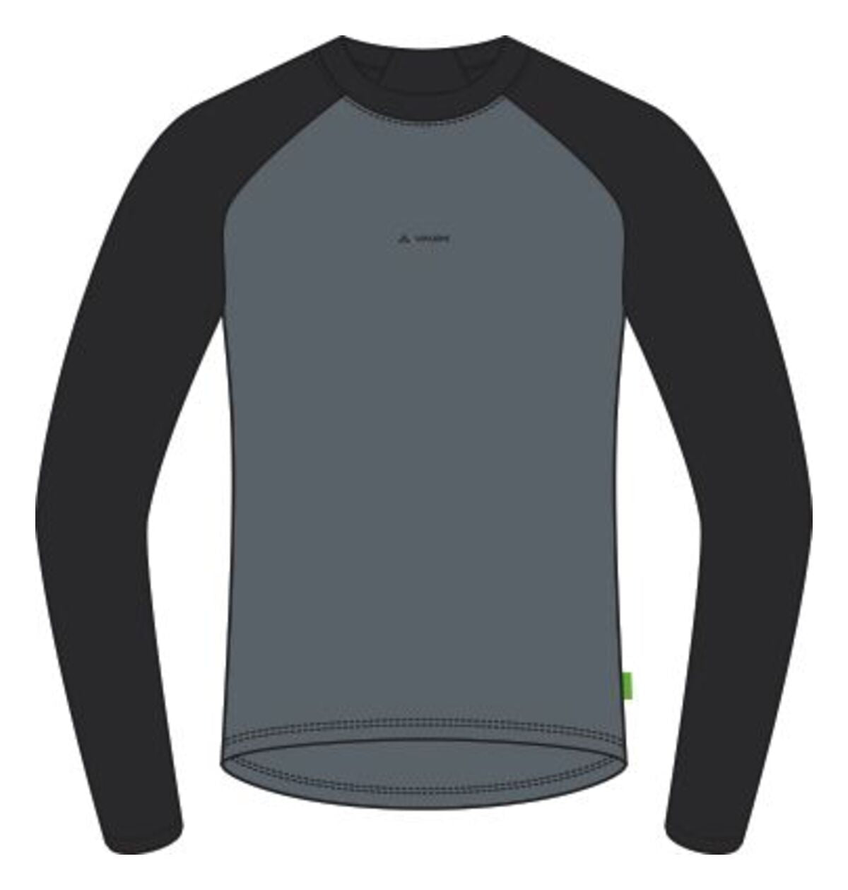 vaude mountainbike shirt VAUDE Loamer LS Shirt grau | Herren MTB Trikot | heron