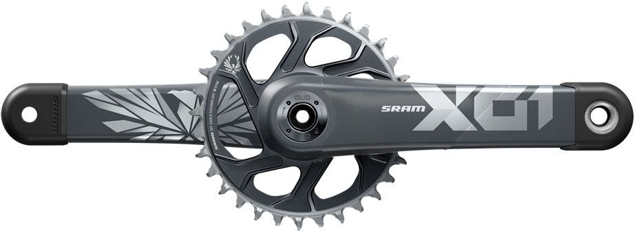 SRAM X01 Eagle DUB Kurbelgarnitur 11/12-fach 32Z Carbon